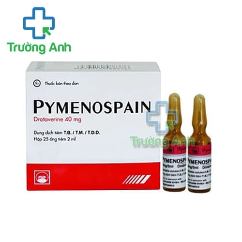 Pymenospain 40mg/2ml Pymepharco (tiêm) - Thuốc điều trị co thắt dạ dày – ruột